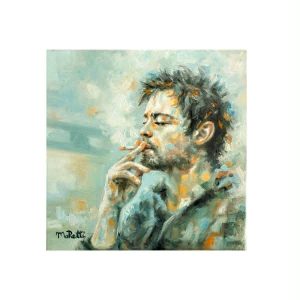 Ανδρικό πορτρέτο με τσιγάρο