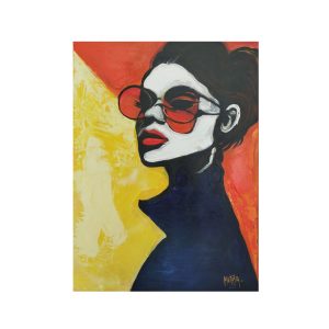 Γυναικείο Πορτρέτο Pop Art 50x70 cm